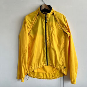Men's Novara cycling Jacket Size M Yellow